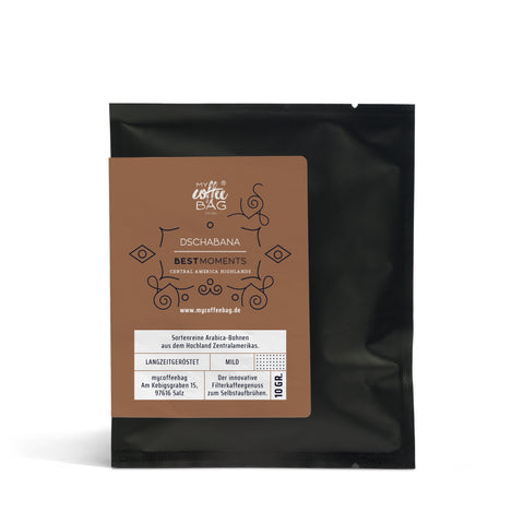 Le café des hauts plateaux d'Amérique centrale : Drip Coffee Bag Dschabana (MyTastebox)