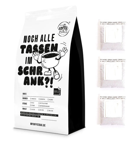 Le café colombien décaféiné : Drip Coffee Bag Black Brick